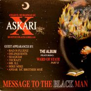 Askari X, Message To The Black Man (LP)