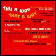 Ella Jenkins, This-A-way That-A-way (CD)