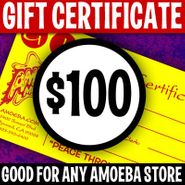 Amoeba Music Gift Certificates, $100 Gift Certificate