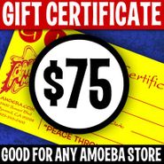 Amoeba Music Gift Certificates, $75 Gift Certificate