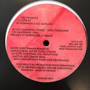 Luc Marianni, La Fete EP (12")