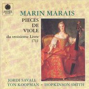Marin Marais, Marais: Pieces de Viole du troisieme livre, 1711 [Import] (CD)