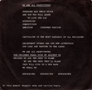 The Pop Group, We Are All Prostitutes (7")