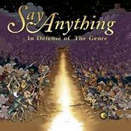 Say Anything, In Defense Of The Genre (CD)