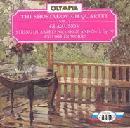 Alexander Glazunov, Glazunov: String Quartets Nos. 3 & 5 [Import] (CD)