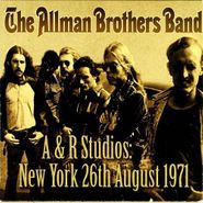 The Allman Brothers Band, A&R Studios: New York, 26th August 1971 (CD)