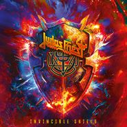 Judas Priest, Invincible Shield [Red Vinyl] (LP)