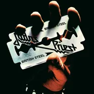 Judas Priest, British Steel [Black & White Splatter Vinyl] (LP)
