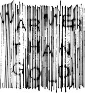 GUV, Warmer Than Gold (LP)