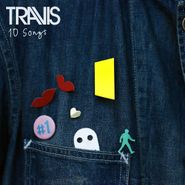 Travis, 10 Songs [Deluxe Red & Blue Vinyl] (LP)