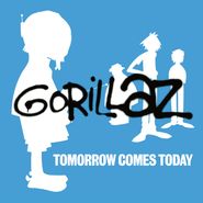 Gorillaz, Tomorrow Comes Today EP [White/Blue Color-In-Color Vinyl] (12")