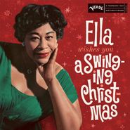 Ella Fitzgerald, Ella Wishes You A Swinging Christmas [Ruby Red Vinyl] (LP)