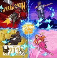 Various Artists, Fortnite Remix Chapter 2 [Blue Vinyl] (LP)