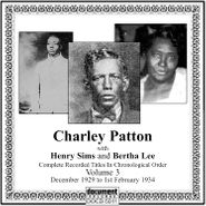 Charley Patton, Vol. 3: December 1929 To 1st February 1934 (CD)