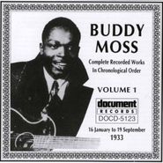 Buddy Moss, Complete Recorded Works Vol. 1: 1933 (CD)