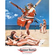 Alan Silvestri, Summer Rental [OST] [Record Store Day Blue Vinyl] (LP)