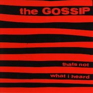 The Gossip, That's Not What I Heard [Red Apple Vinyl] (LP)