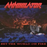 Annihilator, Set The World On Fire [180 Gram Blue Vinyl] (LP)