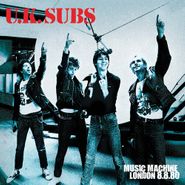 U.K. Subs, Music Machine London 8.8.80 [Blue Vinyl] (LP)