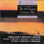 Various Artists, Academy Of Country Music's, The 101 Greatest Country Hits - Vol. Five : Country Memories (CD)