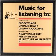 B.E.F., Music For Listening To [1981 UK Issue] (LP)