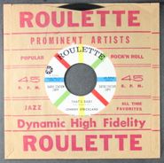 Johnny Strickland, That's Baby / Fools' Hall Of Fame [Promo] (7")