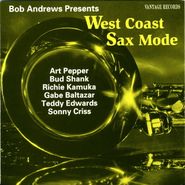 Various Artists, West Coast Sax Mode (Bob Andrews Presents) [Import] (CD)