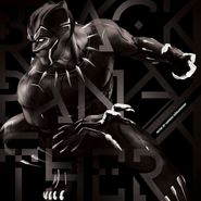 Ludwig Göransson, Marvel Studios' Black Panther [Black and Silver Vinyl] (LP)