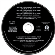 U2, Even better than the Real Thing (Remixes) (CD)