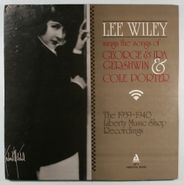 Lee Wiley, Lee Wiley Sings The Songs Of George & Ira Gershwin & Cole Porter: The 1939-40 Liberty Music Shop Recordings (LP)