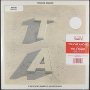 Touché Amoré, Crescent-Shaped Depression / Face Ghost [Split White Vinyl] (7")