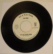Sam Cooke, Let's Go Steady Again / Trouble Blues (7")