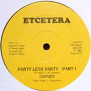 Oxygen, Party Let's Party (12")