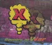 X, Country At War (CD)