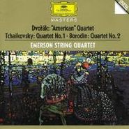 Emerson String Quartet, DvoraK/Tchaikovsky/Borodin:American Quartet/Qt #1/Quartet # 2 (CD)
