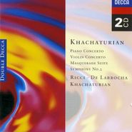 Aram Il'yich Khachaturian, Khatchaturian: Piano Concerto / Violin Concerto (CD)