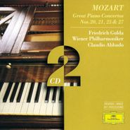 Wolfgang Amadeus Mozart, Mozart: Great Piano Concertos Nos. 20, 21, 25 & 27 (CD)