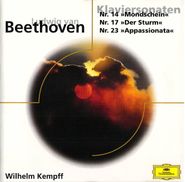 Wilhelm Kempff, Klaviersonaten 14+17+23 (CD)