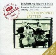Mstislav Rostropovich, Schubert / Schumann / Debussy: Arpeggione Sonata / Five Pieces / Cello Sonata (CD)