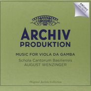 August Wenzinger, Music For Viola Da G (CD)