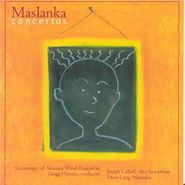 David Maslanka, Alto Sax Concerto:marimba Conc (CD)