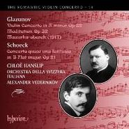 Alexander Glazunov, Romantic Violin Concertos, Vol.14: Glazunov / Schoeck (CD)