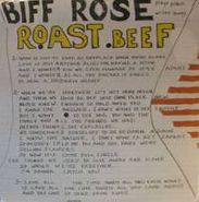 Biff Rose, Roast Beef (LP)