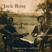 Jack Rose, Dr. Ragtime And His Pals (CD)