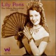 Lily Pons, Odeon Recordings (CD)