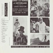 Various Artists, Songs & Dances Of Switzerland (CD)