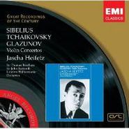 Jascha Heifetz, Sibelius / Tchaikovsky / Glazunov: Violin Concertos (CD)