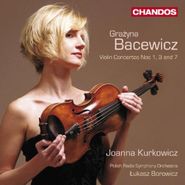 Grazyna Bacewicz, Vn Cons 1/3/7 (CD)