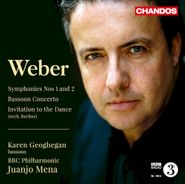 Carl Maria von Weber, Weber: Symphonies Nos. 1 & 2 / Bassoon Concerto / Invitation To The Dance (CD)