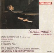 Wilhelm Stenhammar, Stenhammar: Piano Concerto No. 1 / Fragment from Symphony No. 3 (CD)
